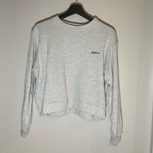 French Connection Grey Crewneck Sweatshirt